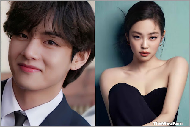 BTS V & BLACKPINK Jennie