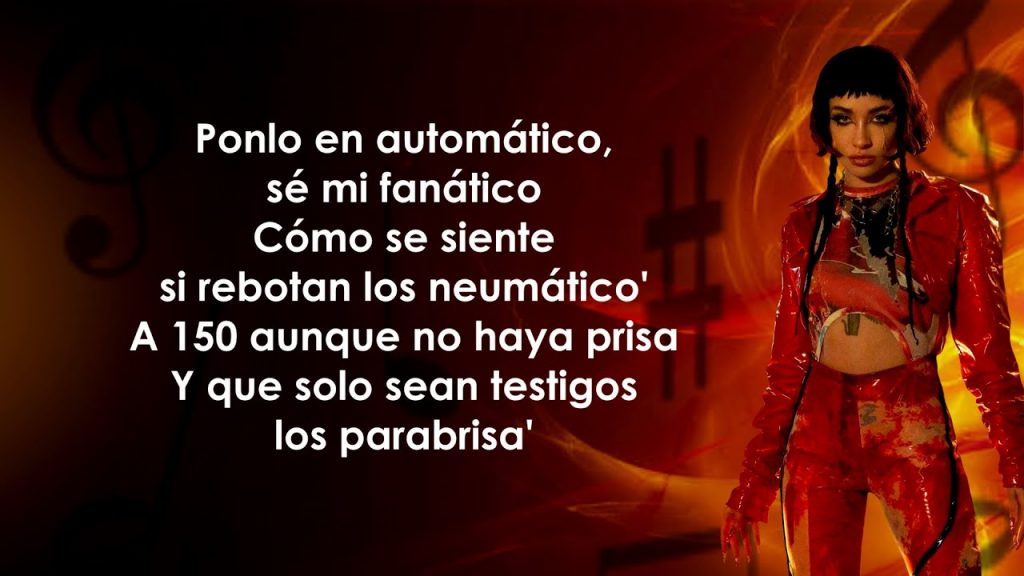 AUTOMÁTICO Lyrics – Maria Becerra
