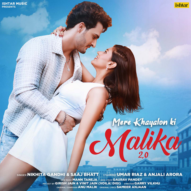 mere khayalon ki malika 2 0 lyrics new version umar riaz anjali arora