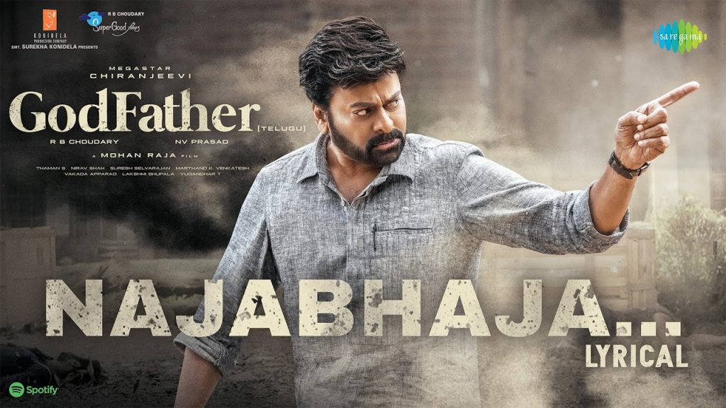 najabhaja song lyrics godfather telugu