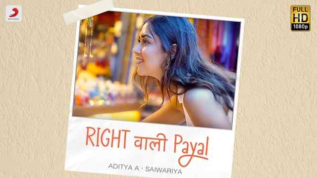 Right Wali Payal Lyrics by Aditya A