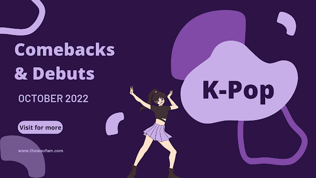 K-Pop Music Releases In OCTOBER 2022