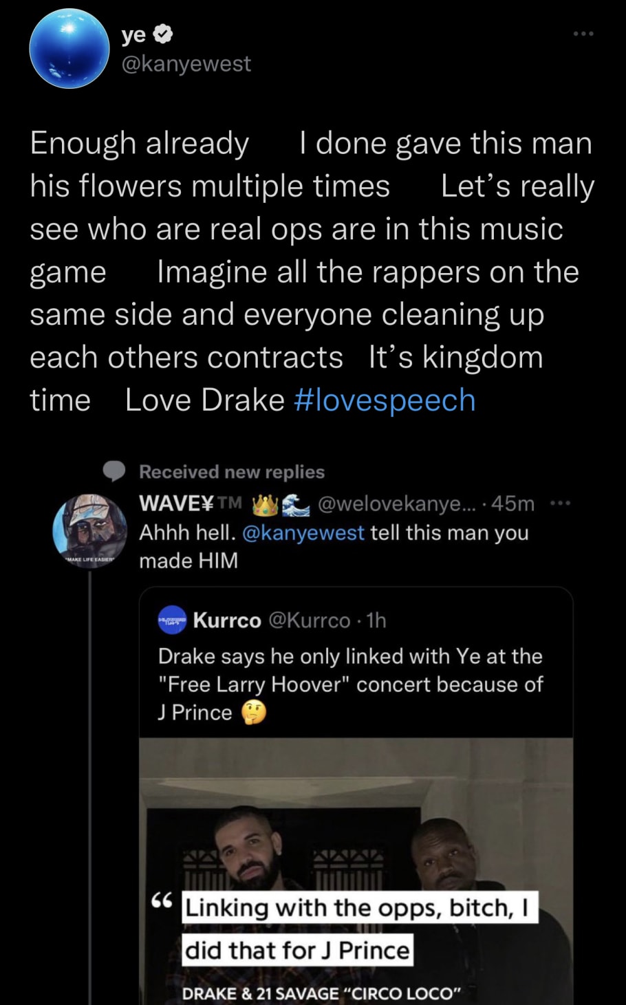 linking with the opps lyrics