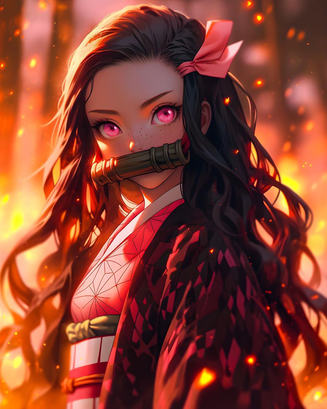 AI Generated Artwork Demon Slayer : Kimetsu No Yaiba Anime