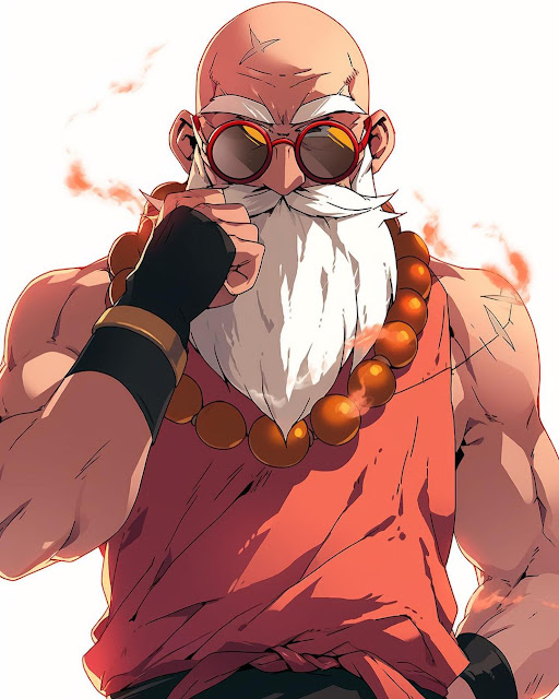 Dragon Ball Muten Roshi Fanart