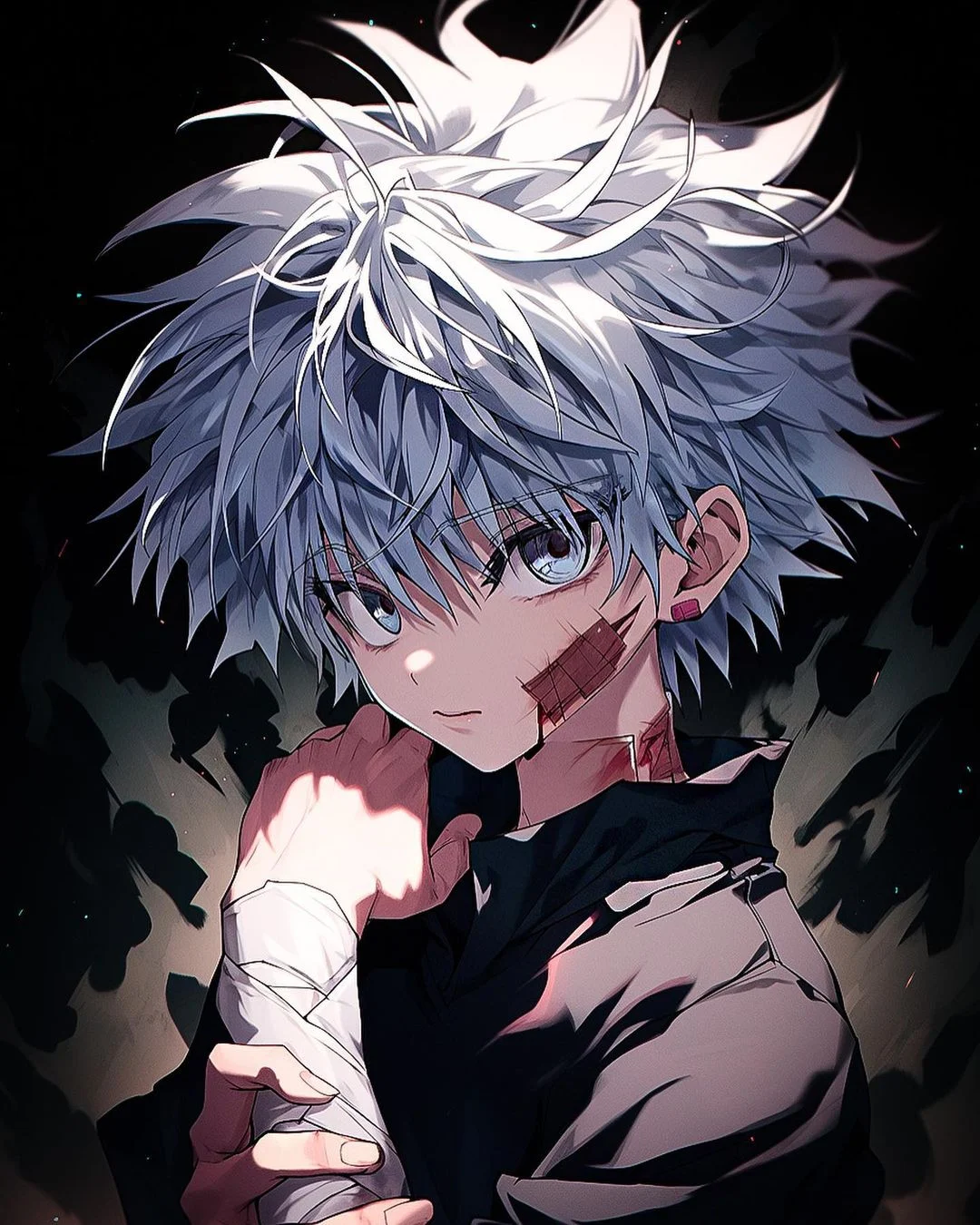 AI Generated Artwork Hunter X Hunter Killua Zoldyck Fanart