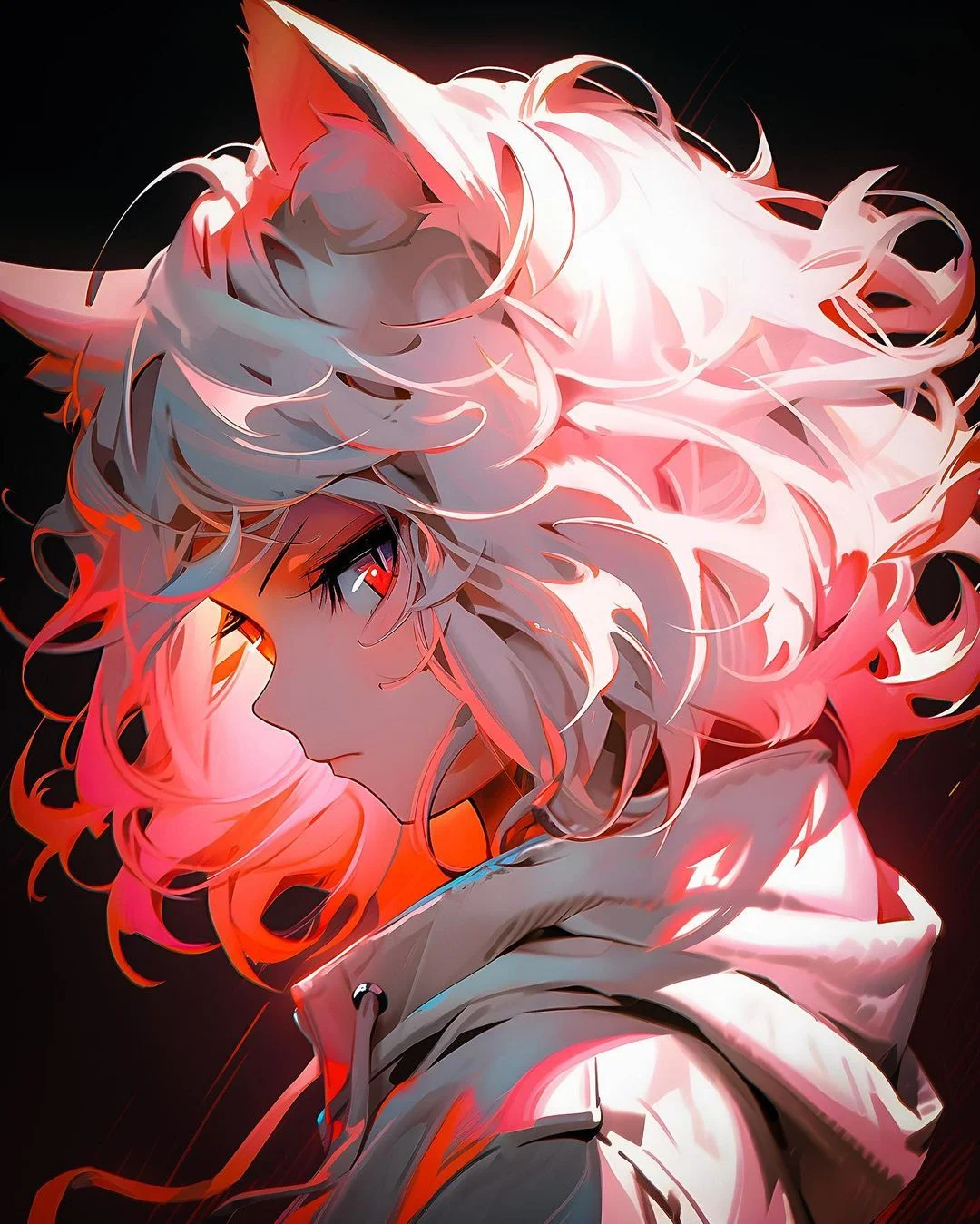 AI Generated Artwork Hunter X Hunter Neferpitou Fanart